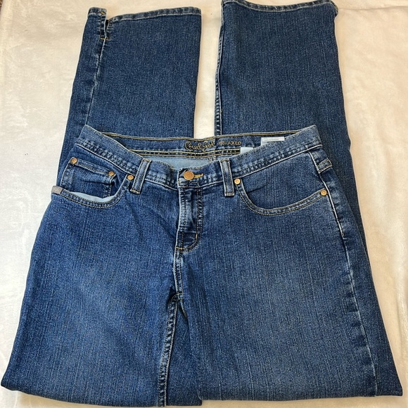 Cruel Girl Relaxed Jeans. Size 7 Long. EUC. Hem is split. - Picture 1 of 7